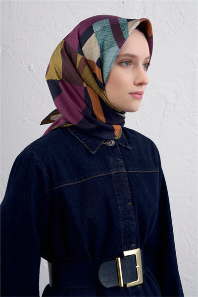 Armine Sura İpek Eşarp 9429-80