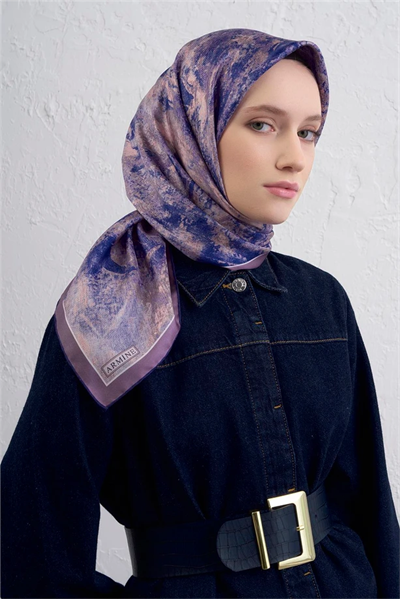 Armine Sura İpek Eşarp 9433-37
