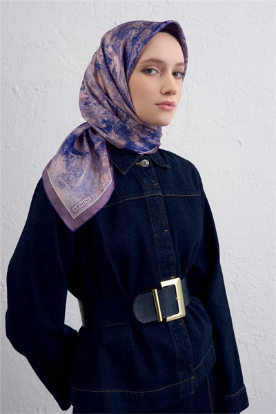 Armine Sura İpek Eşarp 9433-37