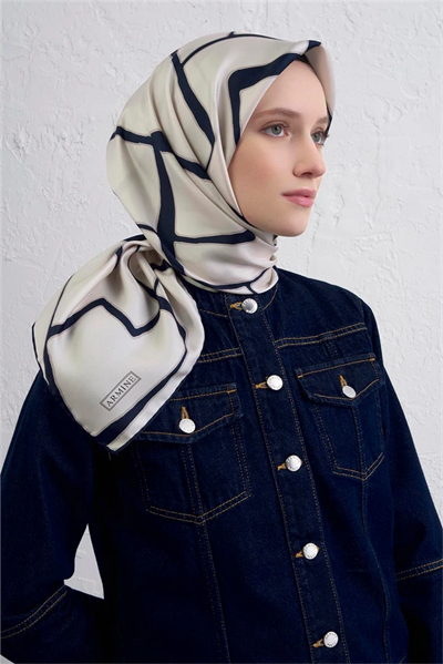 Armine Sura İpek Eşarp 9441-02
