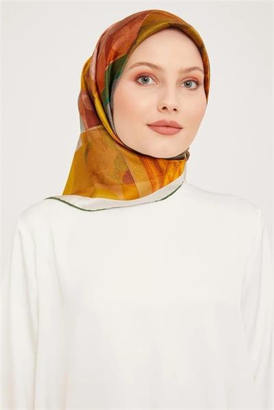 Armine Twill İpek Eşarp 9009-57T