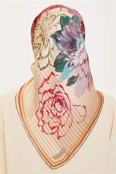 Armine Twill İpek Eşarp 9220-35T