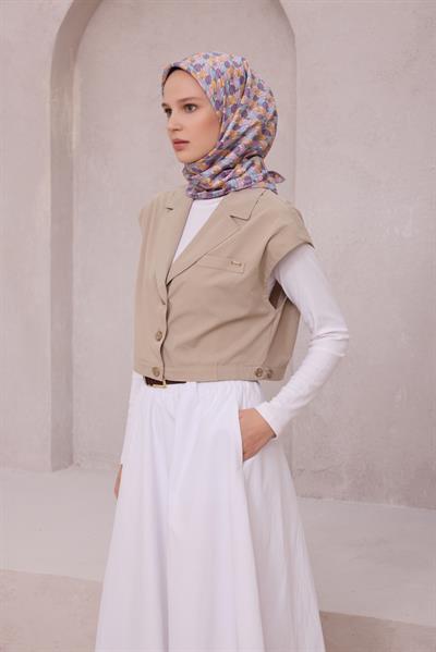 Belli Twill İpek Eşarp 4204-33