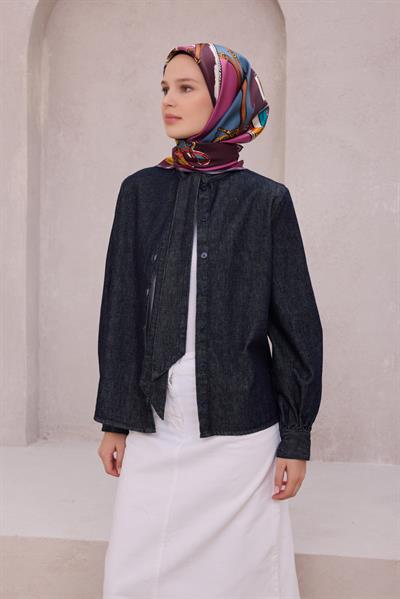 Belli Twill İpek Eşarp 4205-51