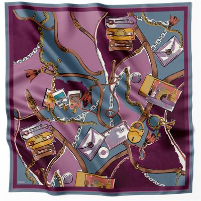 Belli Twill İpek Eşarp 4205-51