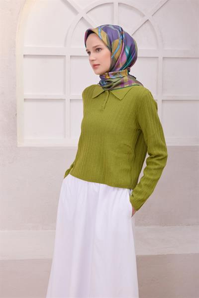 Belli Twill İpek Eşarp 4206-03