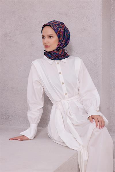 Belli Twill İpek Eşarp 4222-57