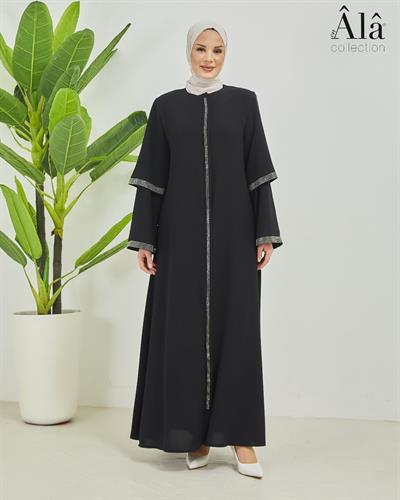Çift kol taşlı model ferace