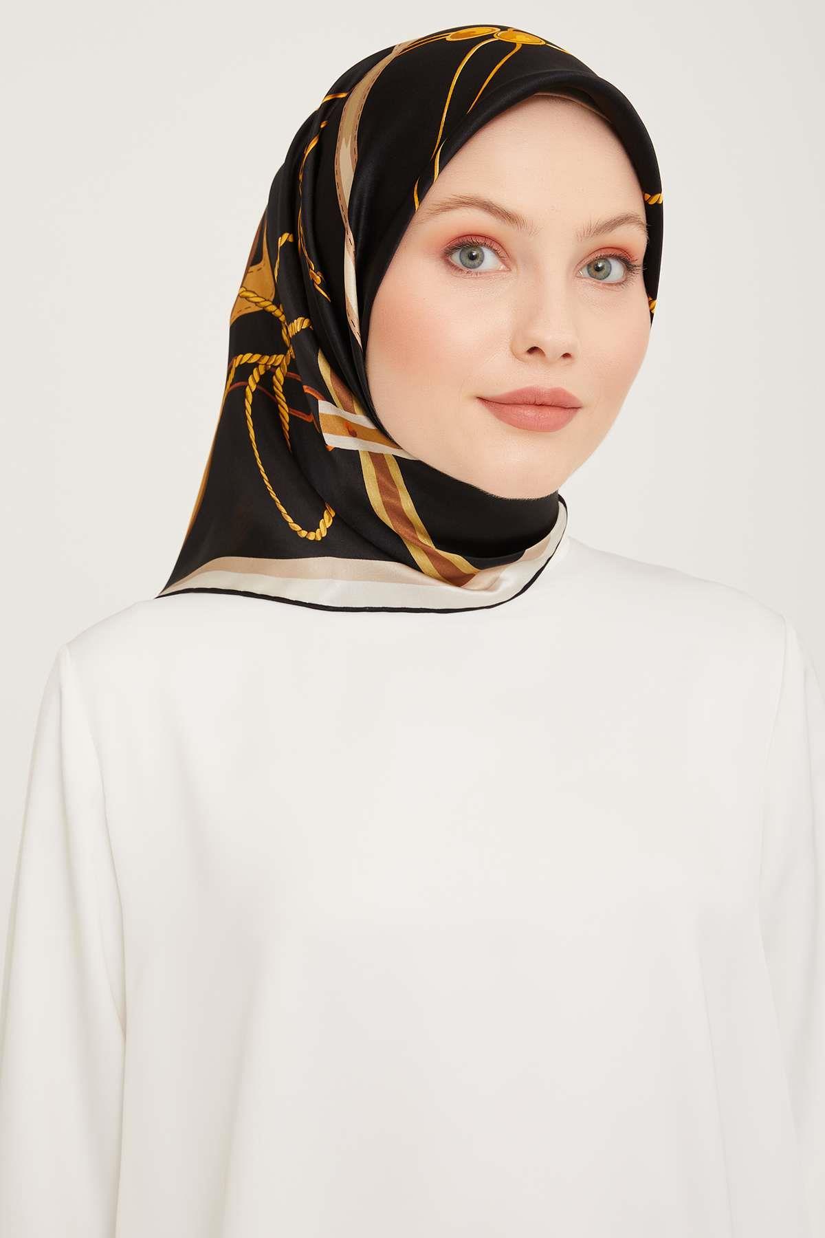 Armine - İpek Eşarp 2023/2024 Sonbahar Kış Twill İpek 9046-08