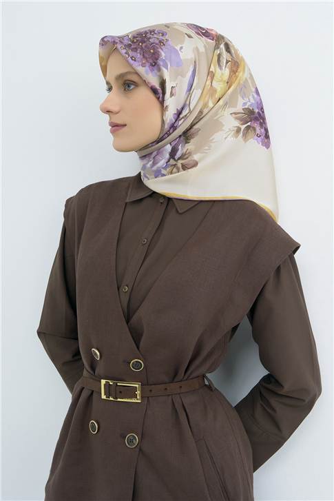 Armine  Saf İpek Sura Eşarp 9520D 32