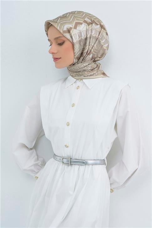 Armine  Saf İpek Sura Eşarp 9542D 86