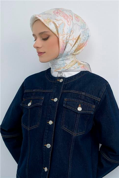 Armine  Saf İpek Sura Eşarp 9545D 81