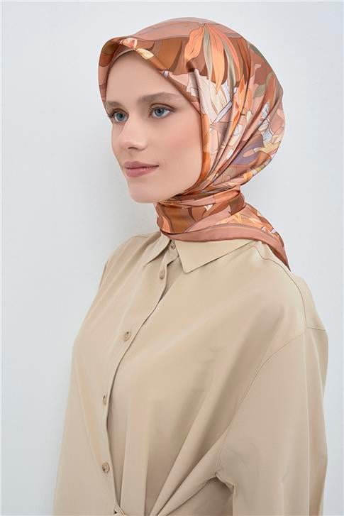 Armine  Saf İpek Twill Eşarp 9500D 51