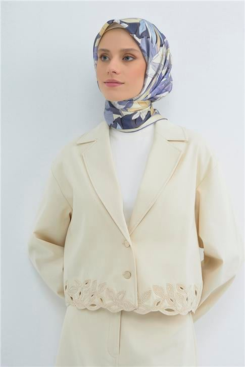 Armine  Saf İpek Twill Eşarp 9500D 85