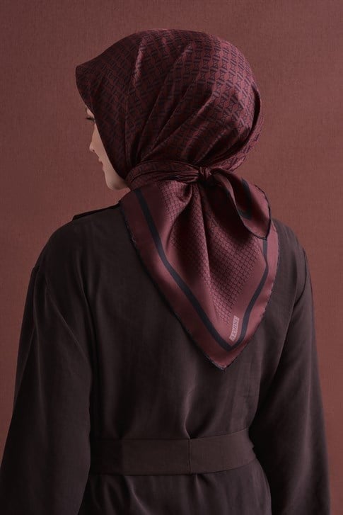Armine  Saf İpek Twill Eşarp 9502D 12