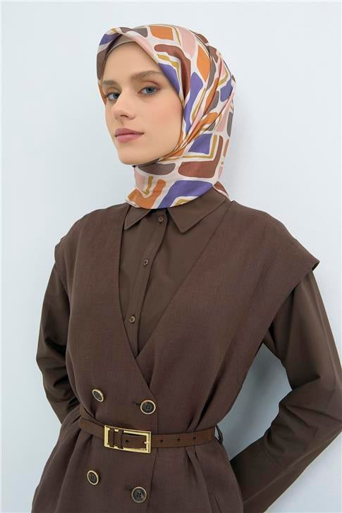 Armine  Saf İpek Twill Eşarp 9504D 31