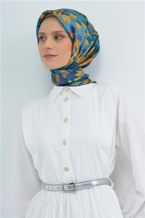 Armine  Saf İpek Twill Eşarp 9507D 85