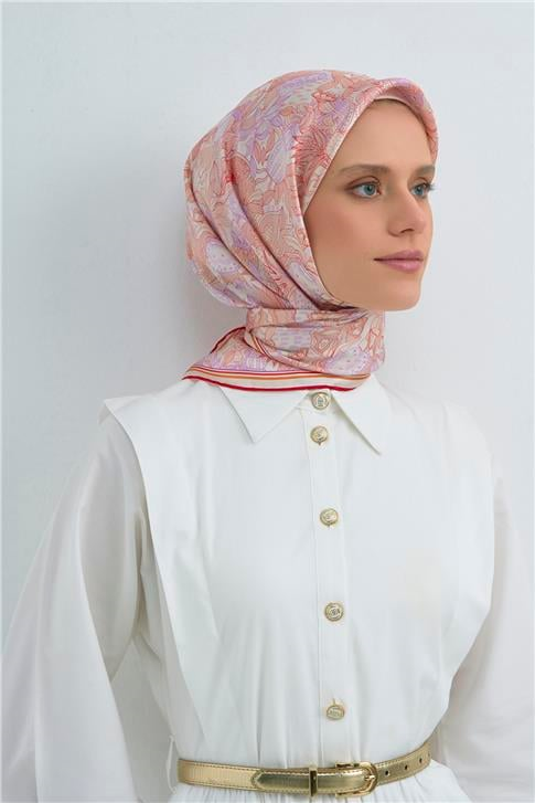 Armine  Saf İpek Twill Eşarp 9508D 56