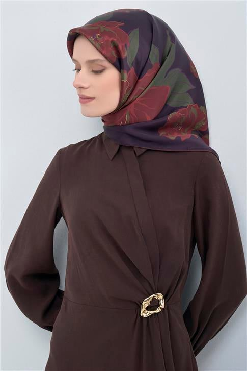 Armine  Saf İpek Twill Eşarp 9509D 59