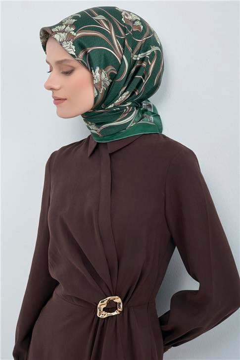Armine  Saf İpek Twill Eşarp 9512D 51