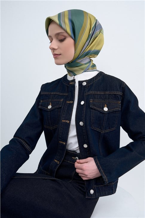 Armine  Saf İpek Twill Eşarp 9514D 54