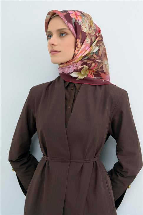 Armine  Saf İpek Twill Eşarp 9516D 33