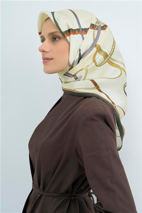 Armine  Saf İpek Twill Eşarp 9517D 82