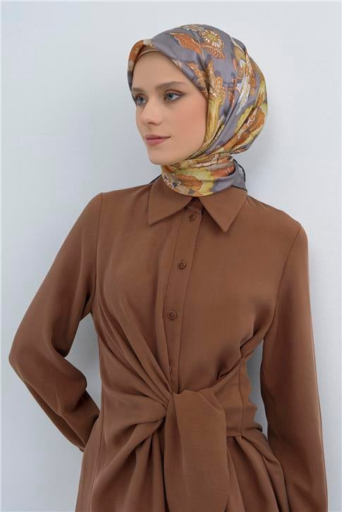 Armine  Saf İpek Twill Eşarp 9523D 53