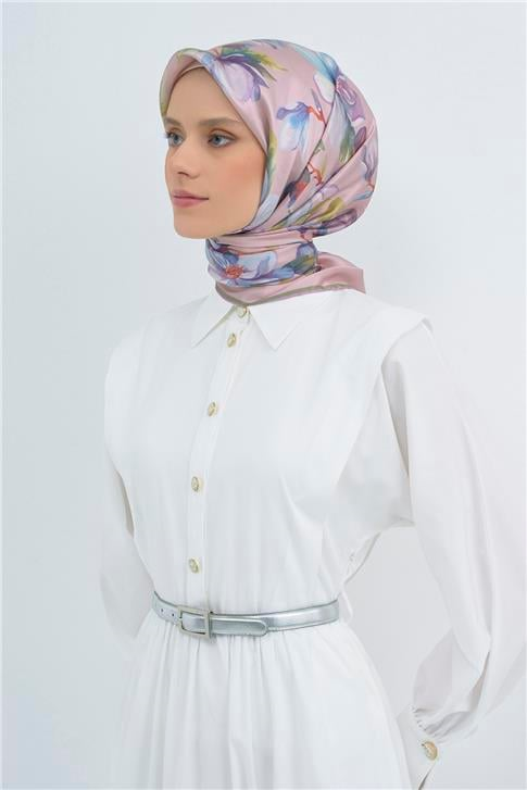 Armine  Saf İpek Twill Eşarp 9524D 52