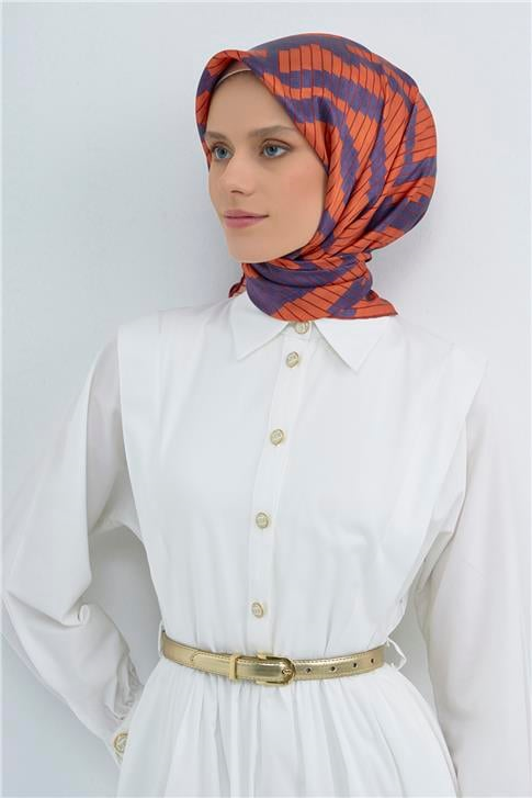 Armine  Saf İpek Twill Eşarp 9525D 61