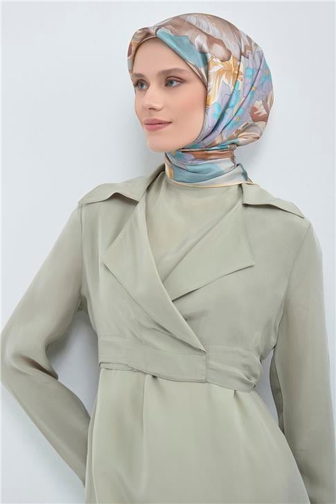 Armine  Saf İpek Twill Eşarp 9529D 81