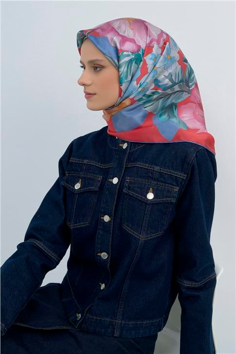 Armine  Saf İpek Twill Eşarp 9529D 84