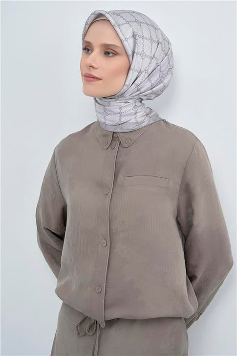Armine  Saf İpek Twill Eşarp 9530D 08