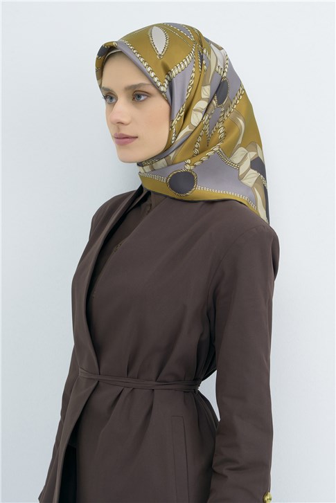 Armine  Saf İpek Twill Eşarp 9531D 33
