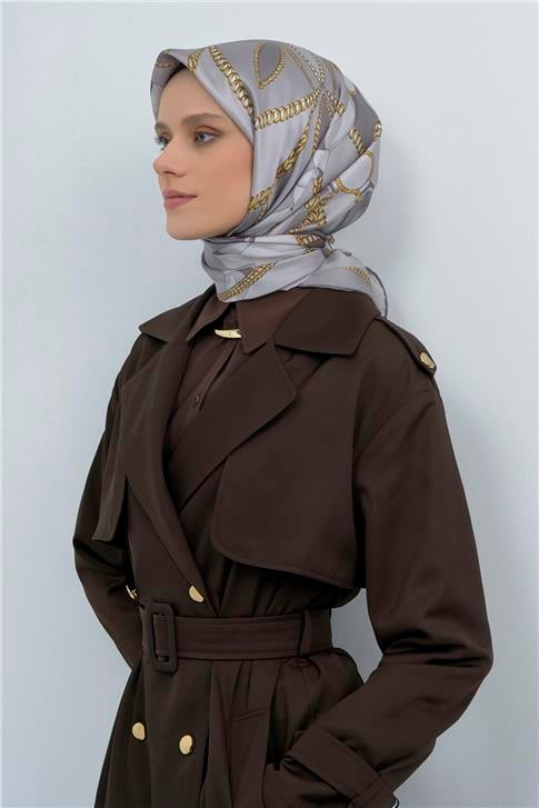 Armine  Saf İpek Twill Eşarp 9531D 87