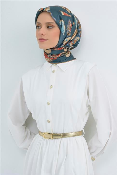 Armine  Saf İpek Twill Eşarp 9532D 80