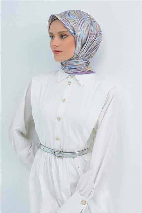 Armine  Saf İpek Twill Eşarp 9533D 02