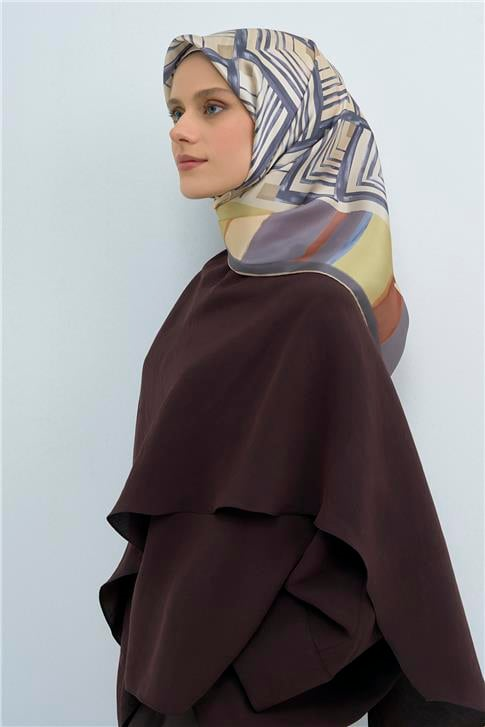 Armine  Saf İpek Twill Eşarp 9534D 04