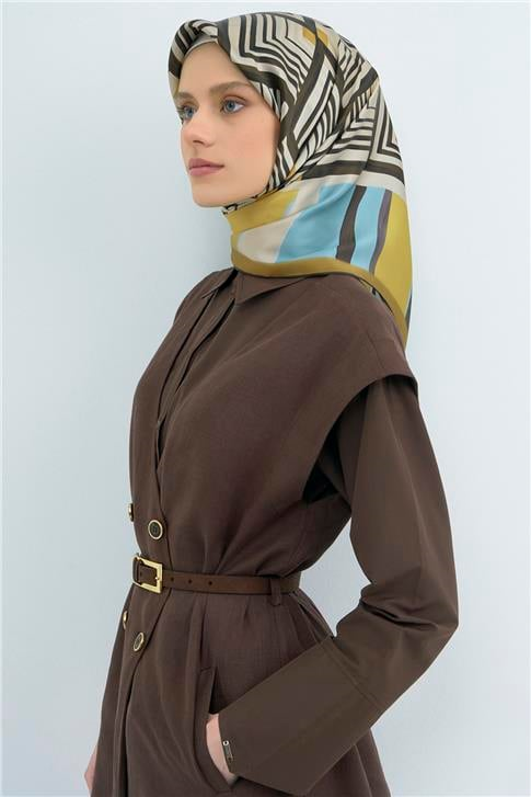 Armine  Saf İpek Twill Eşarp 9534D 81