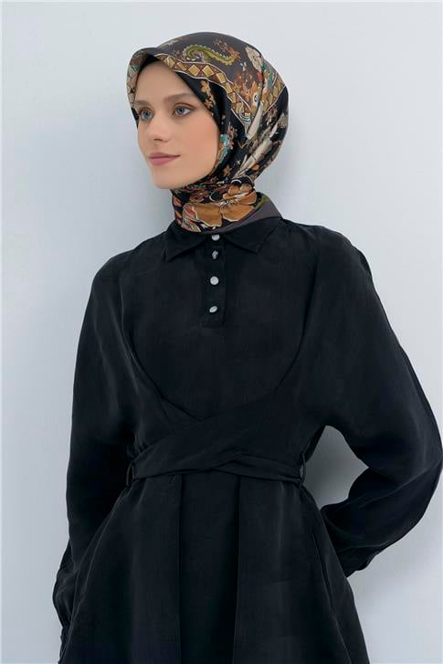 Armine  Saf İpek Twill Eşarp 9535D 04