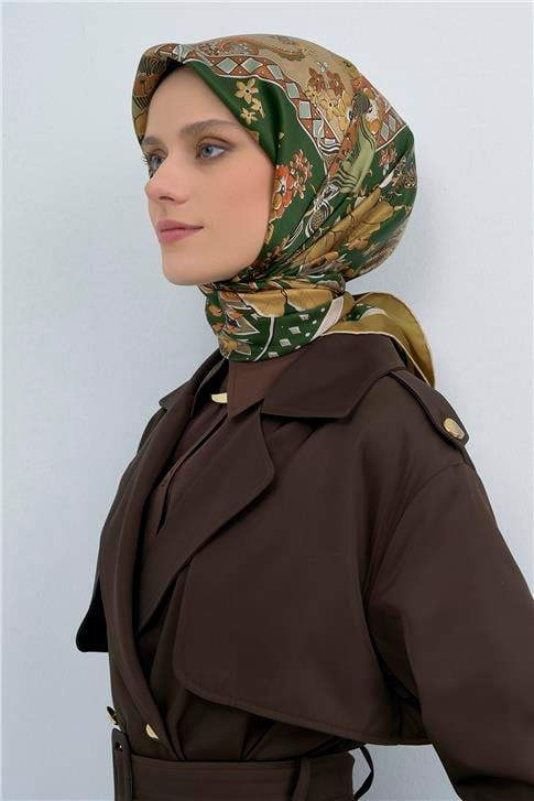 Armine  Saf İpek Twill Eşarp 9535D 25