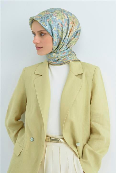 Armine  Saf İpek Twill Eşarp 9540D 81