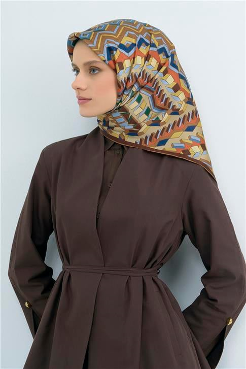 Armine  Saf İpek Twill Eşarp 9542D 82