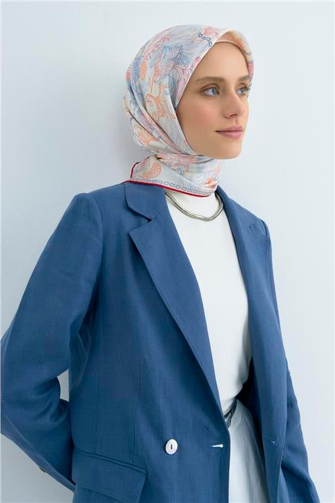 Armine  Saf İpek Twill Eşarp 9545D 04