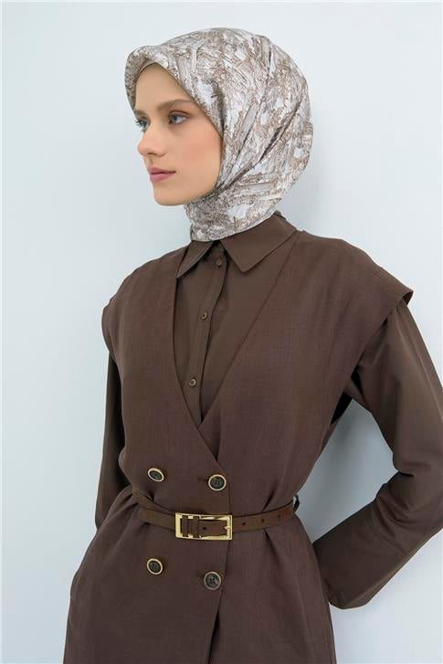 Armine  Saf İpek Twill Eşarp 9546D 07
