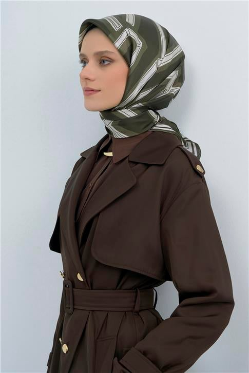 Armine  Saf İpek Twill Eşarp 9547D 82