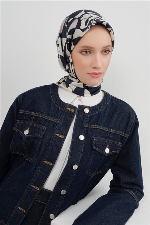 Armine  Saf İpek Twill Eşarp 9551D 06