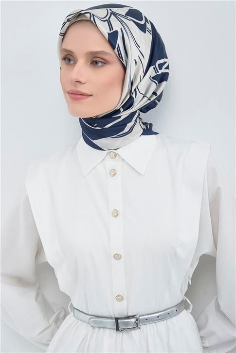 Armine  Saf İpek Twill Eşarp 9553D 06