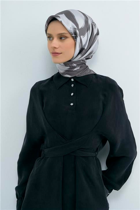 Armine  Saf İpek Twill Eşarp 9555D 03