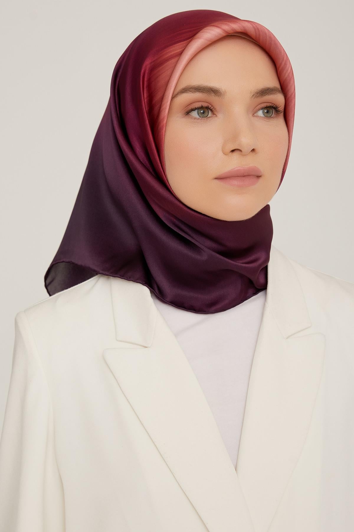 Armine 2022-23 Sonbahar Kış Sezonu Twill İpek Eşarp 8821D02 01